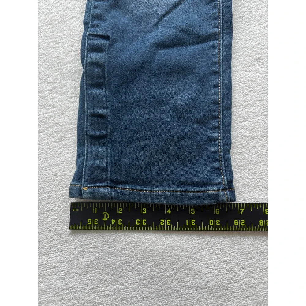 Sonoma Adaptive Jeans Kids Small Blue Elastic Waist Hook and Loop‎ Leg Openings